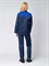 Костюм женский Передовик (тк.Смесовая,210) брюки, т.синий/васильковый - фото 68046