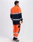 Костюм сигнальный ProfLine Specialist-1 (тк.Смесовая,240) брюки, оранжевый/т.синий - фото 68230