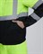 Костюм Дорожник с укороченной курткой (тк.Смесовая,210) п/к, лимонный/черный - фото 68281