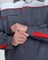 Костюм Фаворит-1 Премиум СОП IMP (тк.Смесовая,240) брюки, т.серый/серый/красный - фото 68449