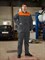 Костюм Аскет-1 (тк.Смесовая,210) брюки, т.серый/оранжевый - фото 68480