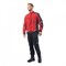 Куртка Brodeks KS202, красный/черный, 245г/м2 - фото 68580