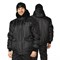 Куртка мужская утеплённая "Альфа" чёрная укороченная - фото 68685