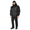 Куртка мужская утеплённая "Альфа" чёрная укороченная - фото 68686