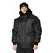 Куртка мужская утеплённая "Альфа" чёрная укороченная - фото 68687