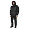 Куртка мужская утеплённая "Альфа" чёрная укороченная - фото 68688