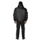 Куртка мужская утеплённая "Альфа" чёрная укороченная - фото 68689