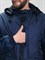 Куртка демисезонная Бомбер-Люкс (тк.Дюспо), синий - фото 68715