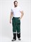 Костюм Виват-1 Премиум IMP (тк.Смесовая,240) брюки, зеленый/черный/серый - фото 68759
