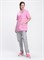 Костюм женский Ирис (тк.ТиСи), ярко-розовый/серый - фото 68919