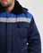 Куртка зимняя Стандарт (тк.Смесовая,210), т.синий/васильковый - фото 69037