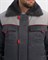 Куртка зимняя Фаворит MILL (тк.Смесовая,210), т.серый/серый - фото 69318