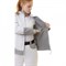 Женская рабочая куртка Brodeks KS228, белый/серый, 245 г/м2 - фото 69360