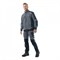 Куртка Brodeks KS202-C, 100% хлопок, графит серый/черный, 260 г/м2 - фото 69751