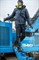 NEKAR Брюки рабочие HOEGERT с навесными карманами и ремнем темно-синие - фото 70054