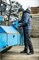 NEKAR Брюки рабочие HOEGERT с навесными карманами и ремнем темно-синие - фото 70055