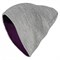 Шапка Brodeks bicolor фиолетовый-серый - фото 70312