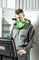 HEINER Куртка водостойкая темно-серая/зеленая - фото 70618