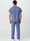 Костюм универсальный хирурга (тк.Панацея,160), дымчато-голубой - фото 70768