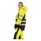 Зимняя женская сигнальная куртка BRODEKS KW230, желтый/черный - фото 70909