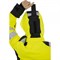 Зимняя женская сигнальная куртка BRODEKS KW230, желтый/черный - фото 70913