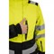 Зимняя женская сигнальная куртка BRODEKS KW230, желтый/черный - фото 70914
