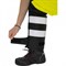 Зимние женские сигнальные брюки Brodeks KW330, желтый/черный - фото 71503