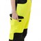 Женские сигнальные брюки BRODEKS KS319, желтый/черный - фото 71829