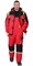 Костюм "Стан" зимний: куртка, п/к, красный с черным и лимонной отделкой - фото 71921