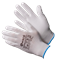 Перчатки Gward нейлоновые с полиуретановым покрытием, белый, PU1001 - фото 72099