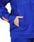 Костюм "Фаворит"-К жен. летний: куртка, брюки васильковый со светло-серым - фото 72405