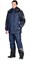 Костюм "ФОТОН" зимний: куртка дл., брюки тёмно-синий с черным и СОП-25 мм.  (ЧЗ) - фото 72477