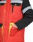 Костюм "ТИТАН" зим: куртка дл., п/к. красный с черным и СОП-50мм.  (ЧЗ) - фото 72498