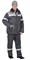 Костюм "ТИТАН" зимний: куртка дл., п/комб. т.серым с серым и СОП-50мм.  (ЧЗ) - фото 72501