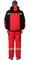 Костюм "Стан" зимний: куртка, п/к, красный с черным и лимонной отделкой  (ЧЗ) - фото 72530