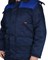 Куртка "Профессионал" дл.,зимняя тёмно-синяя с васильковым  (ЧЗ) - фото 72585