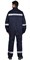 Костюм сварщика "Сфинкс" летний: куртка, брюки синий (480 гр/кв.м) и СОП 50мм  (ЧЗ) - фото 72600
