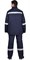 Костюм сварщика "Сфинкс" зимний: куртка, брюки синий(480 гр/кв.м) и СОП 50мм - фото 72609