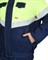 Костюм "НАВИГАТОР" зимний: куртка кор., п/комб. синий с лимонным и СОП  (ЧЗ) - фото 72663