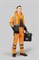 BERKEL Ботинки рабочие HOEGERT оранжевые SRC S1P - фото 73114