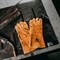 JWK301 Ferrus Перчатки сварщика Jeta Safety с крагой из спилковой кожи с подкладкой из хлопчатобумажной ткани и флиса, цвет оранжевый - фото 76715