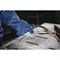 JWK601 Ferrus Frost Перчатки сварщика Jeta Safety с крагой из спилковой кожи, утепленные искусственным мехом, с дополнительной накладкой на ладони, цвет синий/серый - фото 76733