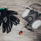 ПРОТИВОПЫЛЕВОЙ КОМПЛЕКТ Jeta Safety J-SET Dust Kit 5500P: полумаска, противоаэрозольные фильтры P2R (4 шт), адаптеры (2 шт), держатели (2 шт) - фото 76907