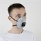 JM-8616 Micron Одноразовый респиратор с клапаном с углем А, FFP1 NR D, чашеобразный (упак. 10 шт) - фото 77050