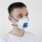 JM-8628 Micron Одноразовый респиратор с клапаном с углем Е, FFP2 NR D, чашеобразный (упак. 10шт) - фото 77074
