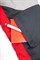 Костюм зимний Факел (тк.Балтекс,235) брюки, т.серый/красный - фото 7908