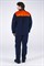 Костюм Союз (тк.Саржа,230) брюки, т.синий/оранжевый - фото 7980