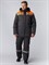 Куртка зимняя Экспертный-Люкс NEW (тк.Смесовая,210), т.серый/оранжевый - фото 8079