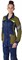 Куртка удлиненная женская PROFLINE BASE, т.синий/оливковый - фото 8085