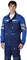 Куртка удлиненная мужская PROFLINE BASE, т.синий/васильковый - фото 8091